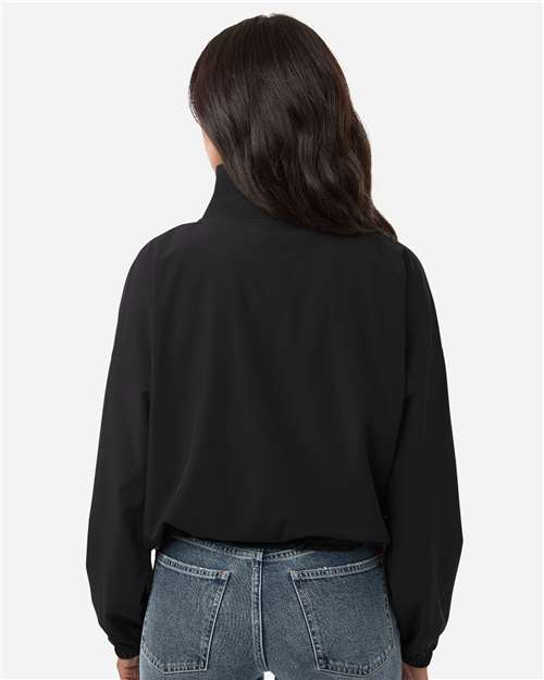 Boxercraft-BW5204-Women's Stretch Woven Quarter-Zip Pullover - Image 7