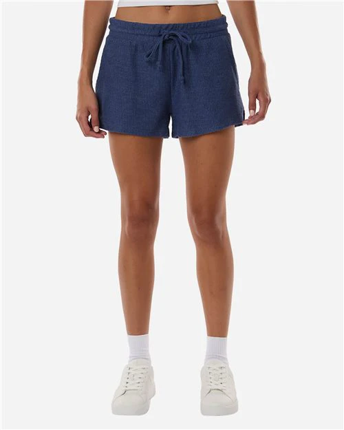 Boxercraft-BW6506-Women's Ribbed Knit Shorts - Image 2