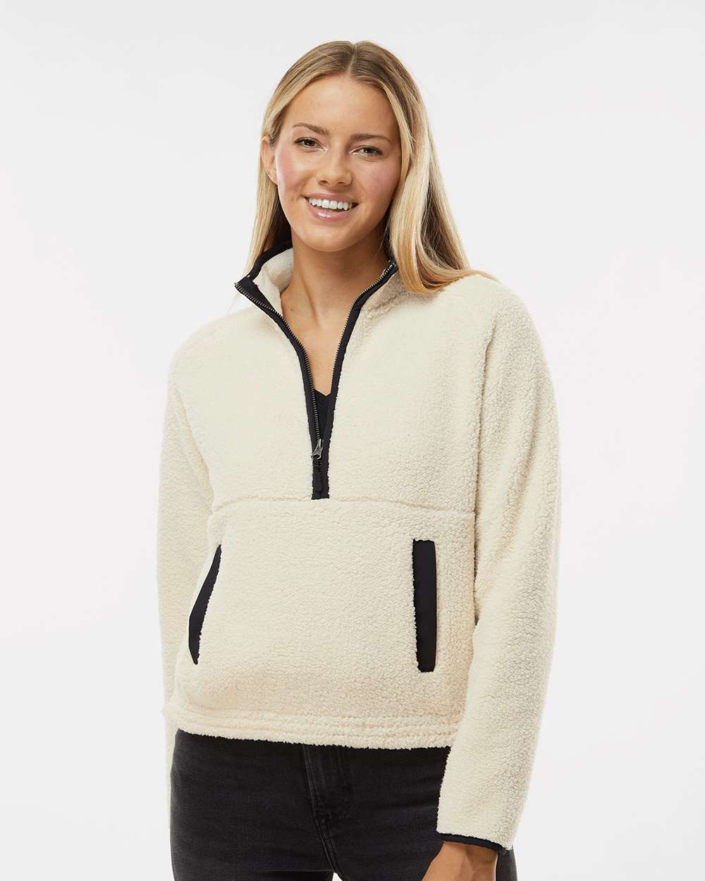 Boxercraft-BW8501-Women's Everest Half-Zip Pullover - Image 11