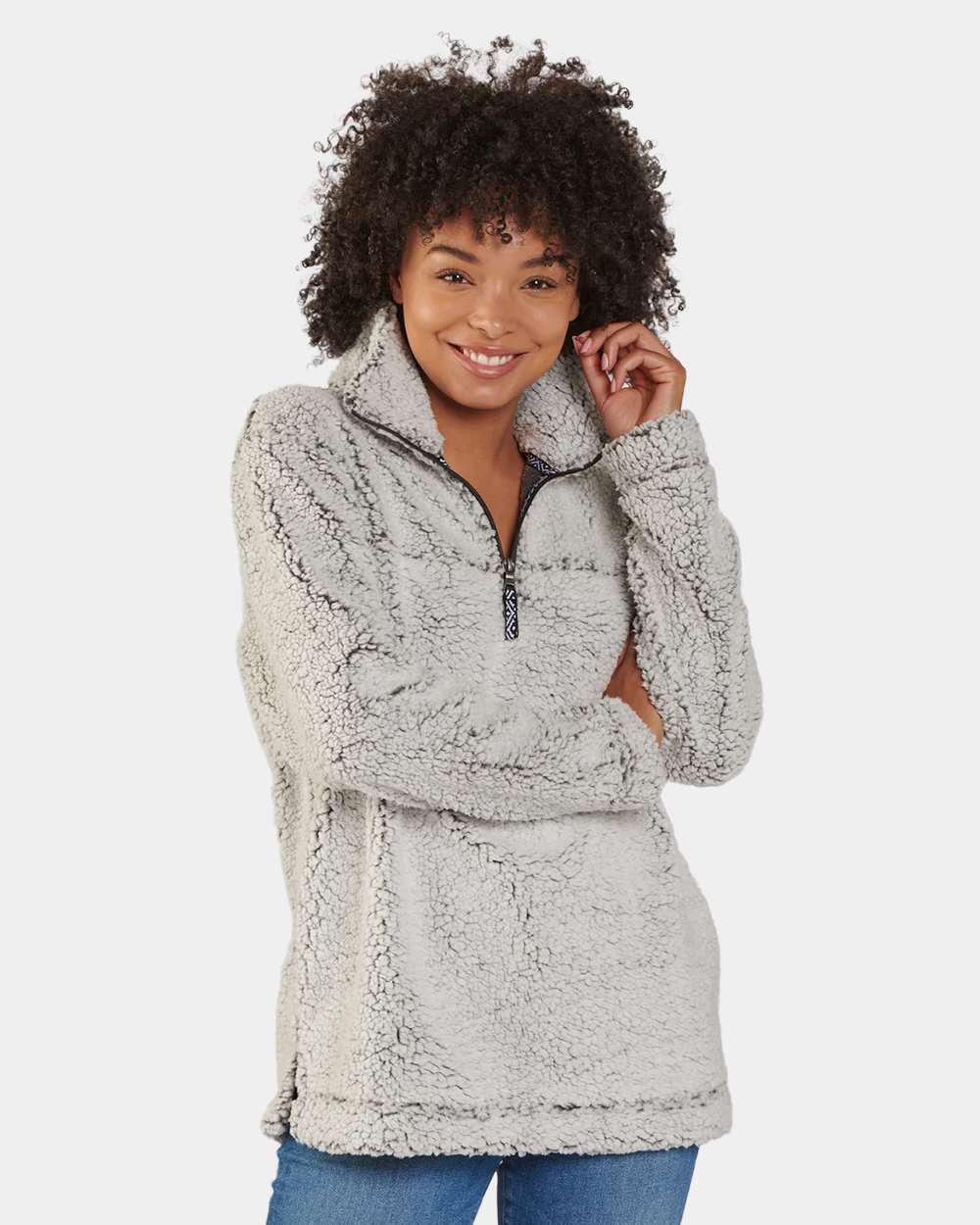 Boxercraft-Q10-Sherpa Fleece Quarter-Zip Pullover - Image 21
