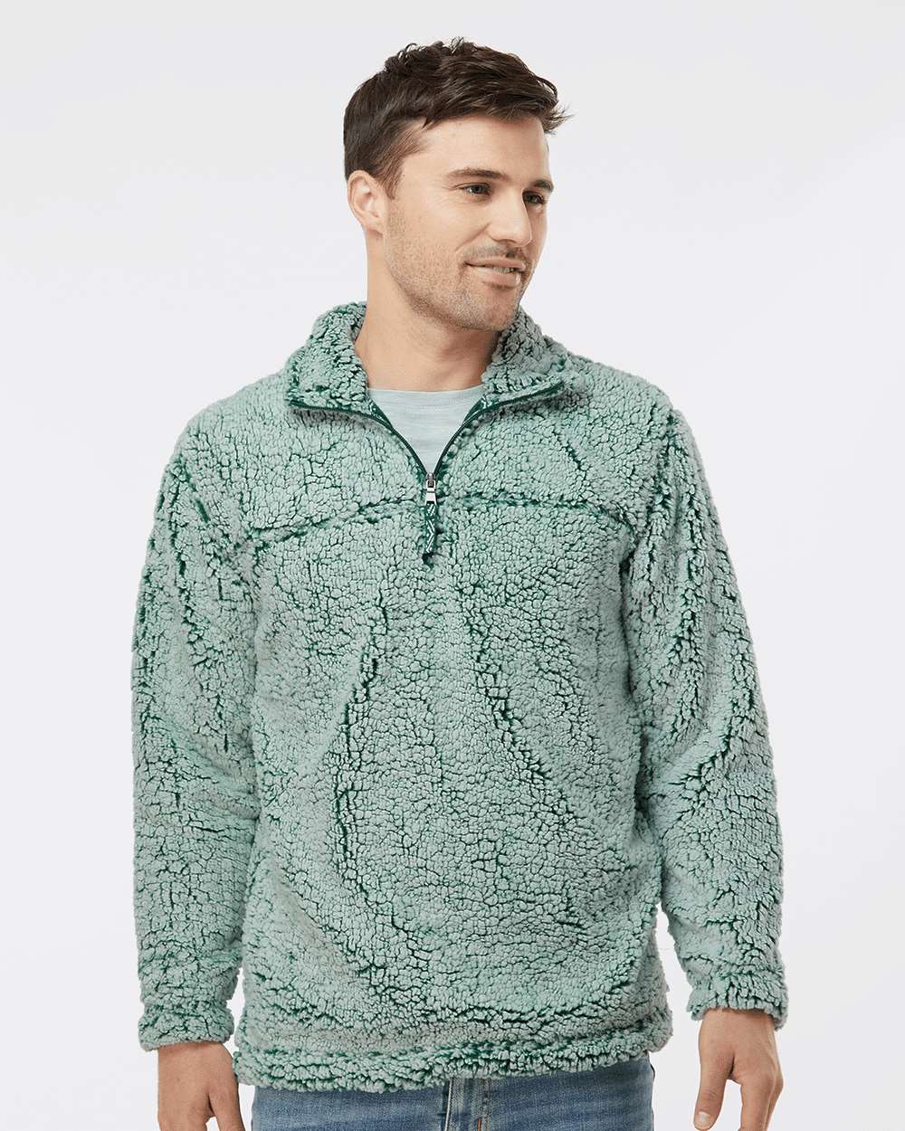 Boxercraft-Q10-Sherpa Fleece Quarter-Zip Pullover - Image 25