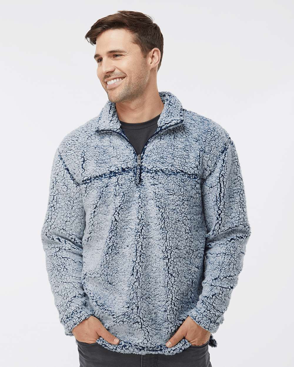 Boxercraft-Q10-Sherpa Fleece Quarter-Zip Pullover - Image 31