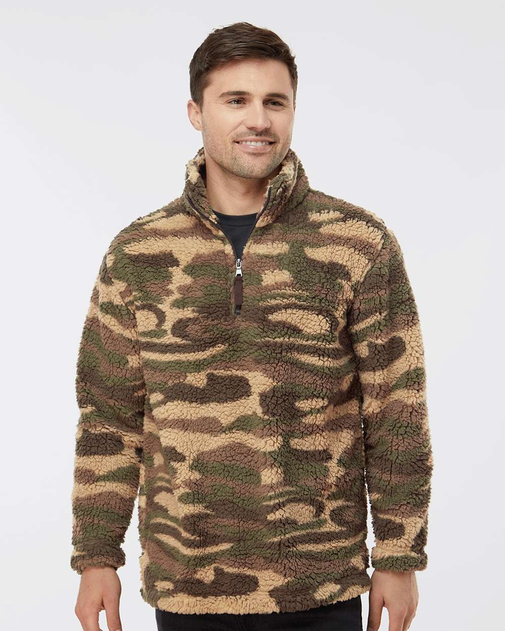 Boxercraft-Q10-Sherpa Fleece Quarter-Zip Pullover - Image 4