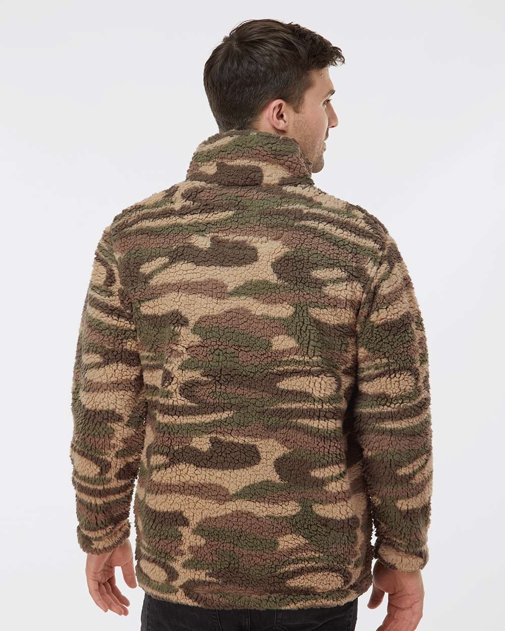 Boxercraft-Q10-Sherpa Fleece Quarter-Zip Pullover - Image 6