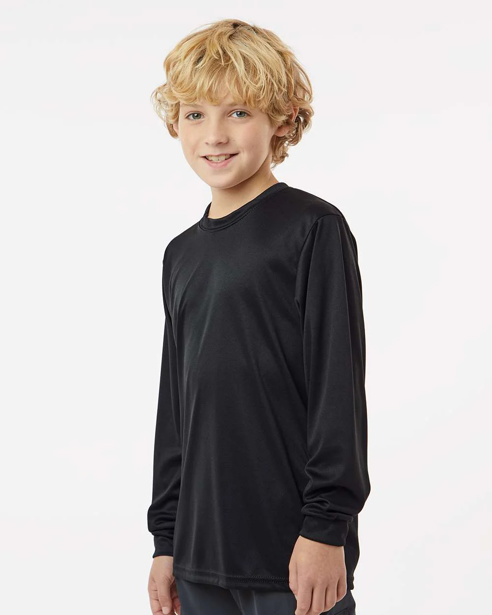 C2 Sport-5204-Youth Performance Long Sleeve T-Shirt - Image 5