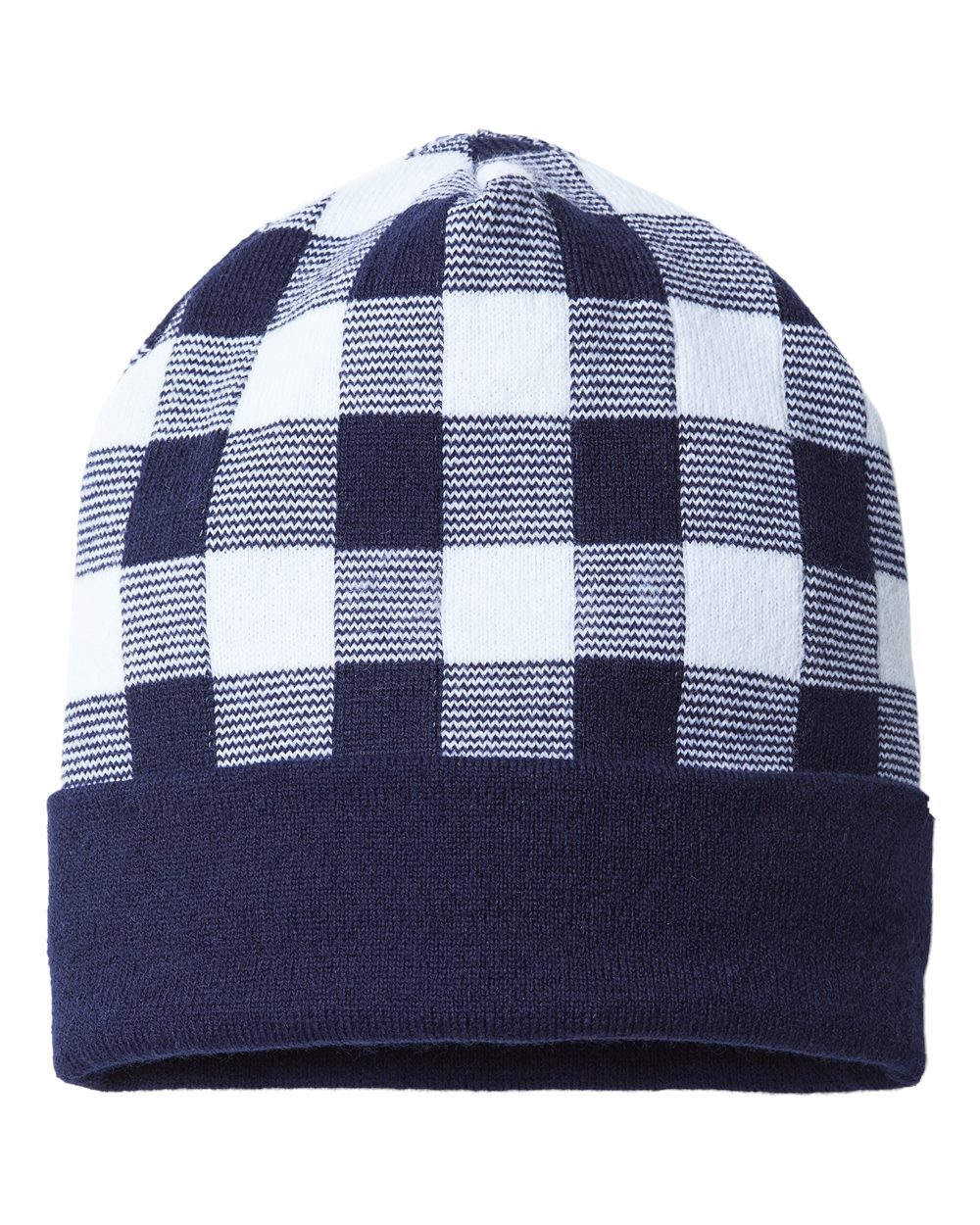 CAP AMERICA-RKP12-USA-Made Plaid Beanie - Image 6