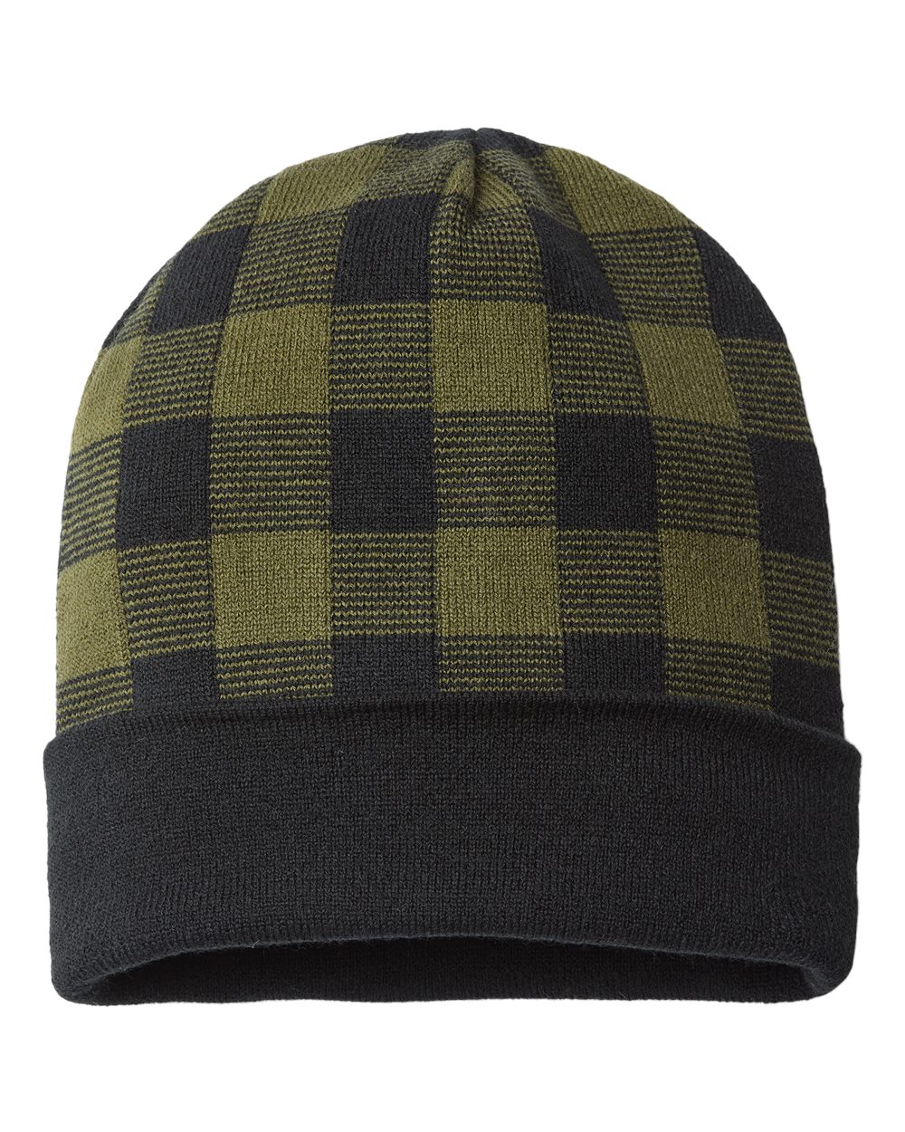 CAP AMERICA-RKP12-USA-Made Plaid Beanie - Image 9