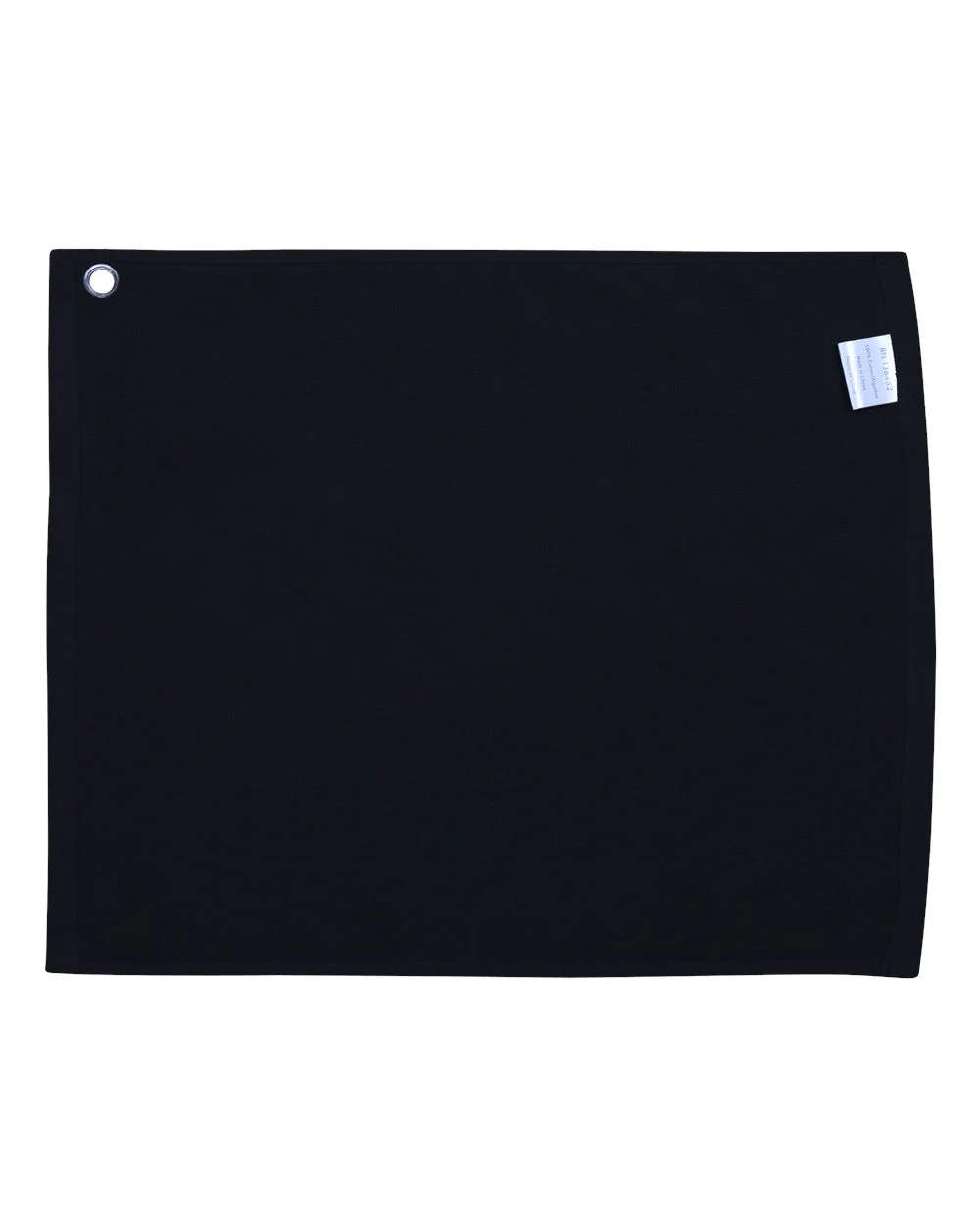 Carmel Towel Company-C1518GH-Velour Hemmed Towel with Grommet & Hook - Image 2