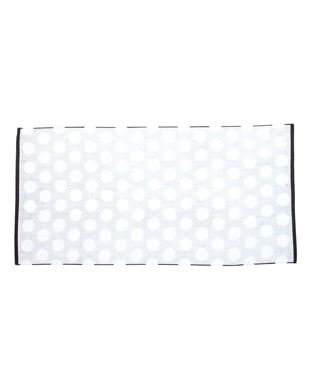 Carmel Towel Company-C3060P-Polka Dot Velour Beach Towel - Image 2