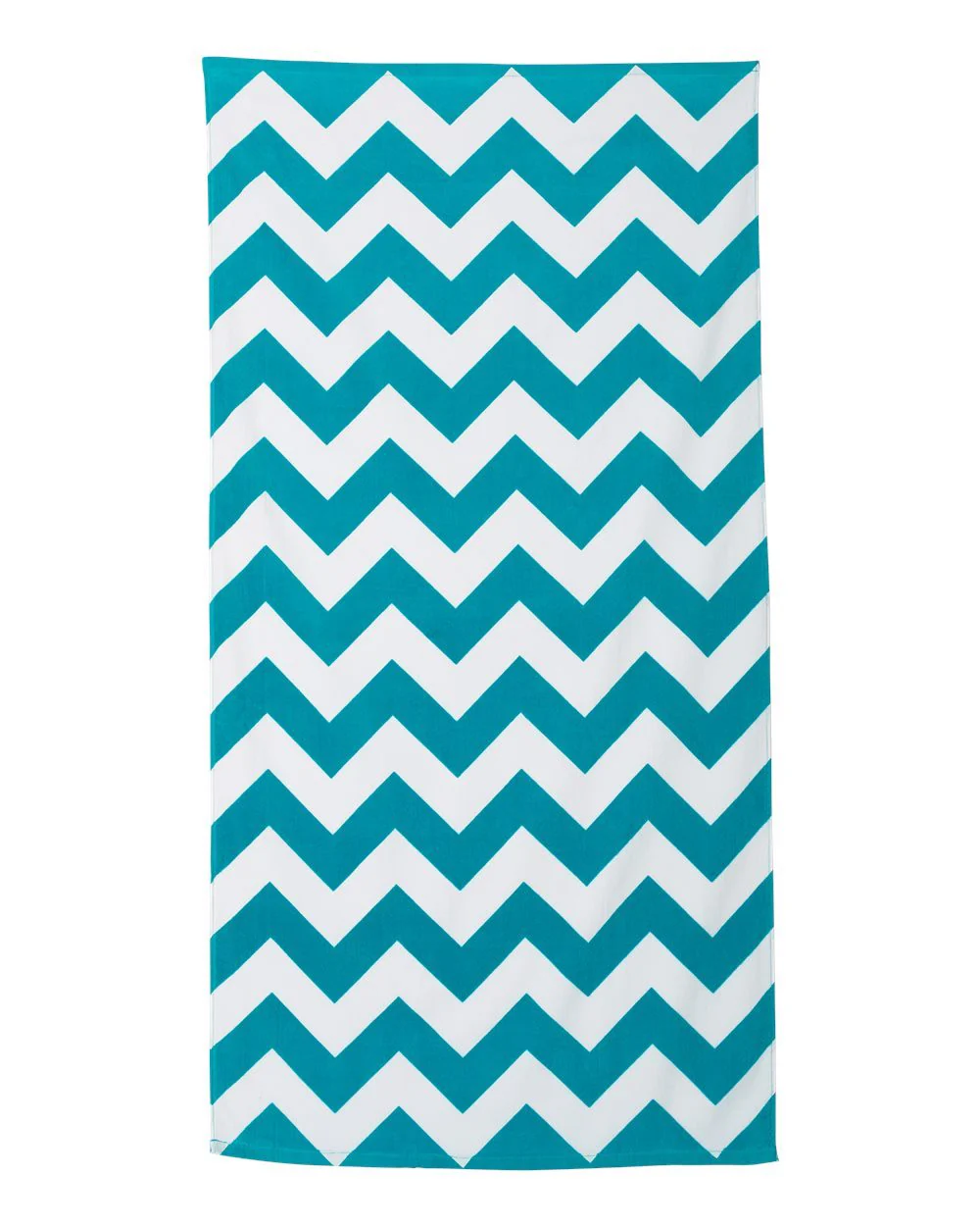 Carmel Towel Company-C3060X-Chevron Velour Beach Towel - Image 3