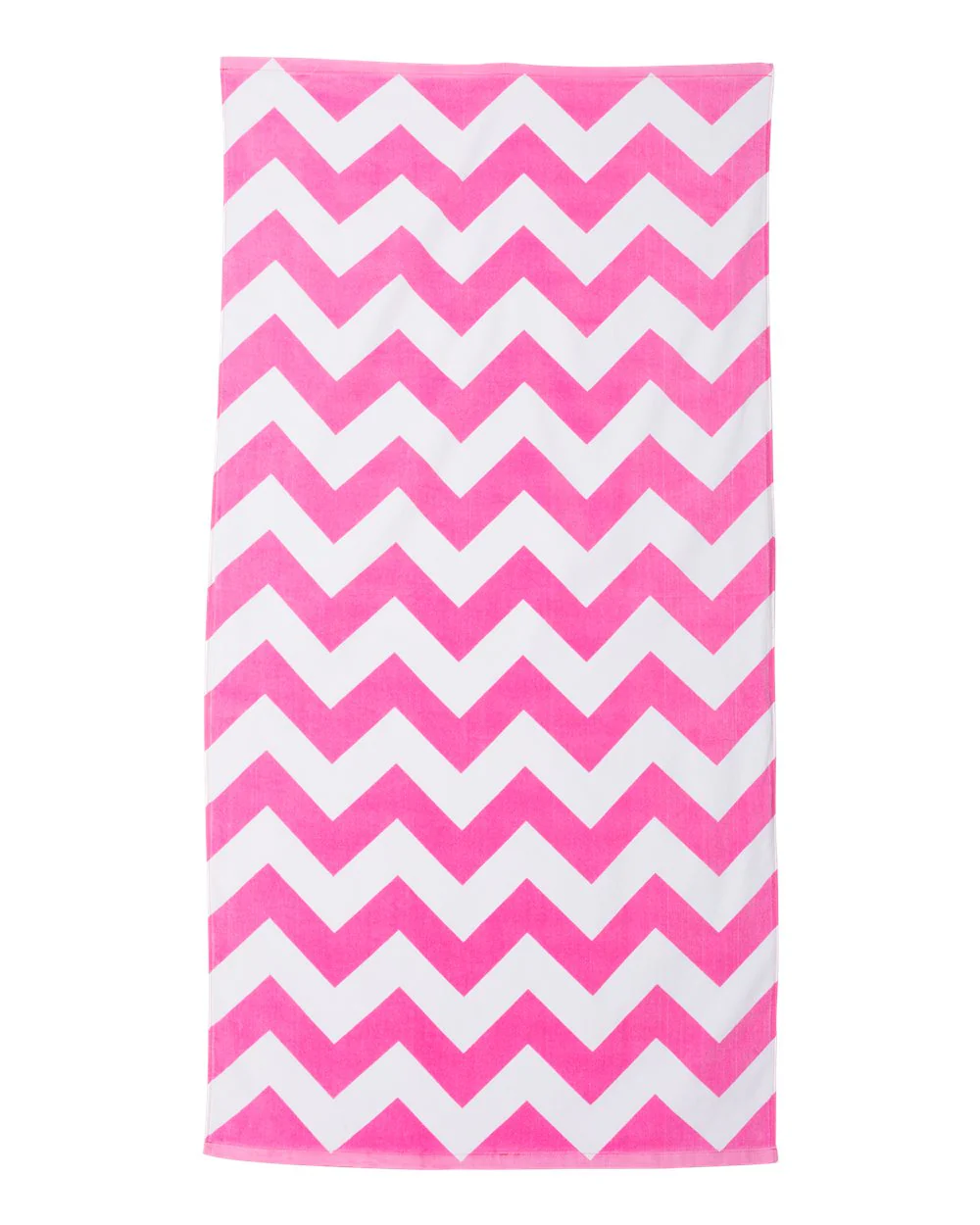 Carmel Towel Company-C3060X-Chevron Velour Beach Towel - Image 5
