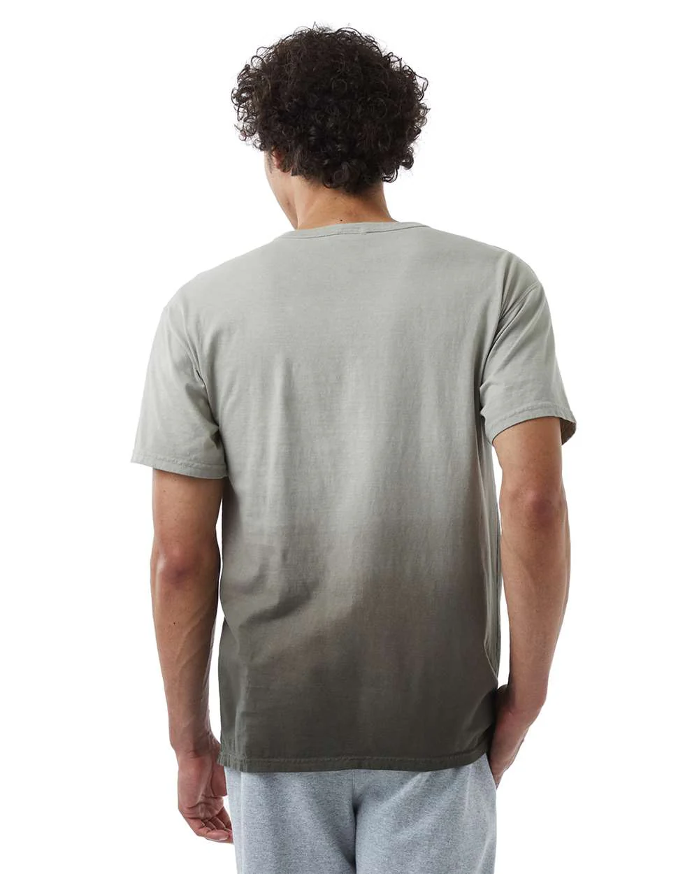 Champion-CD100D-Classic Jersey Dip Dye T-Shirt - Image 3
