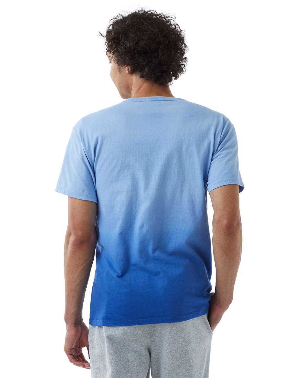 Champion-CD100D-Classic Jersey Dip Dye T-Shirt - Image 7