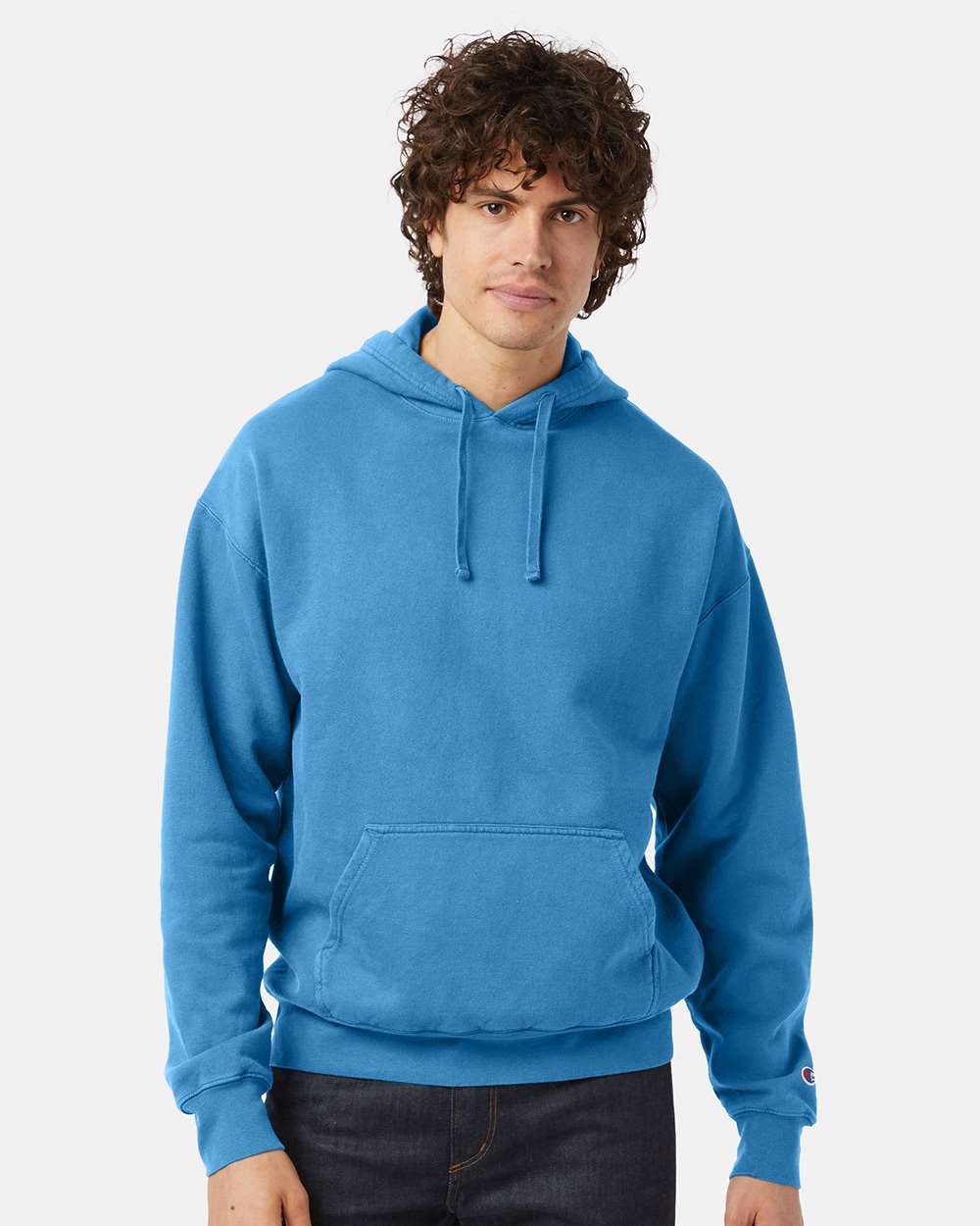 Champion-CD450-Garment-Dyed Hooded Sweatshirt - Image 22