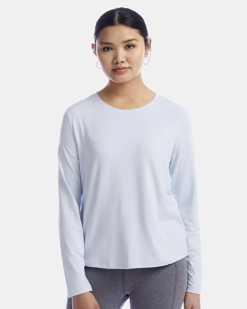 Champion-CHP140-Women's Sport Soft Touch Long Sleeve T-Shirt - Image 10