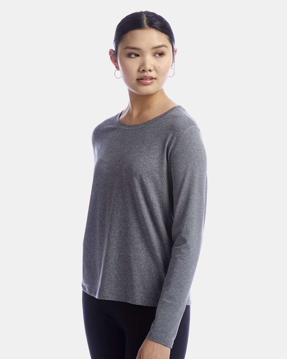 Champion-CHP140-Women's Sport Soft Touch Long Sleeve T-Shirt - Image 17