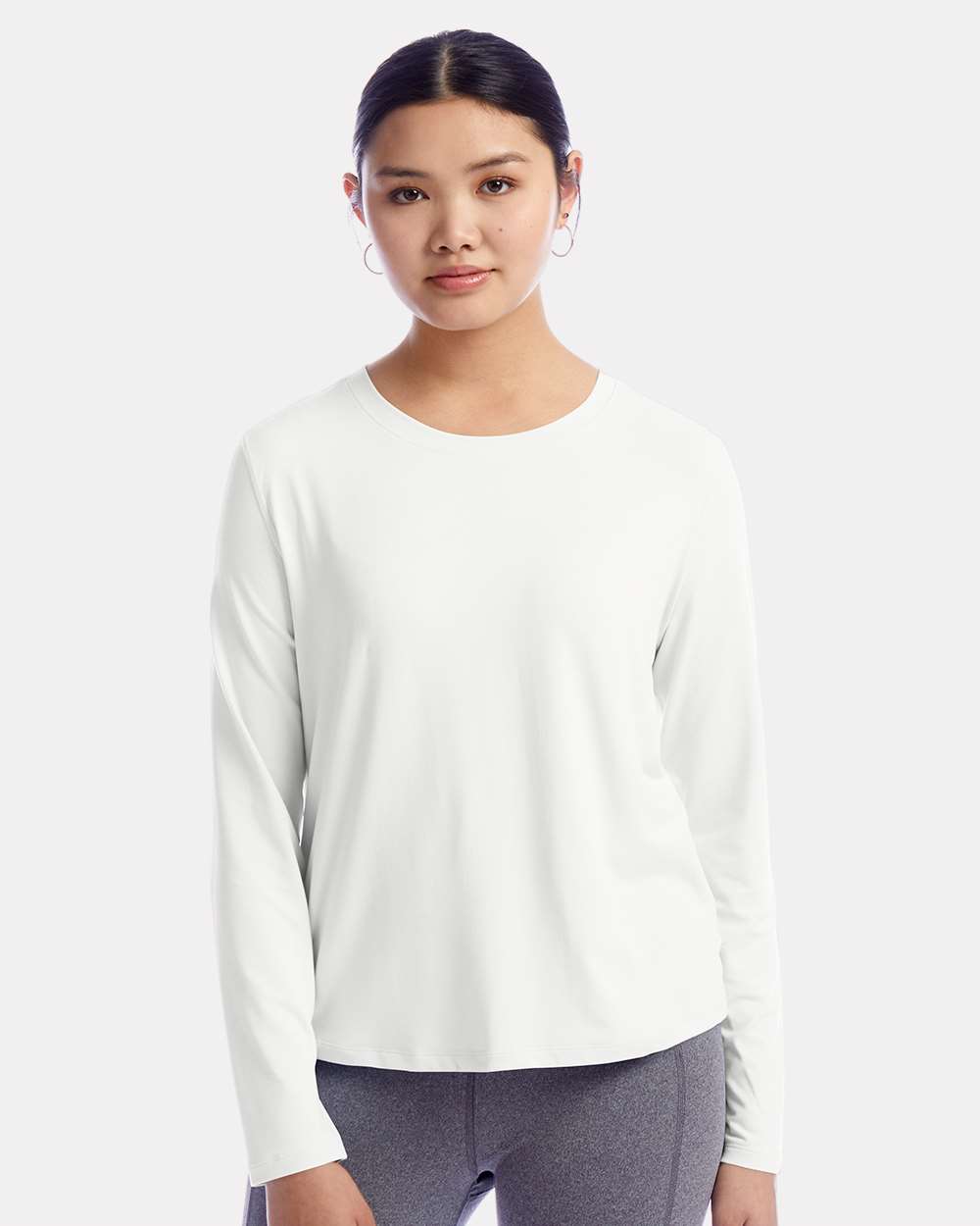 Champion-CHP140-Women's Sport Soft Touch Long Sleeve T-Shirt - Image 22