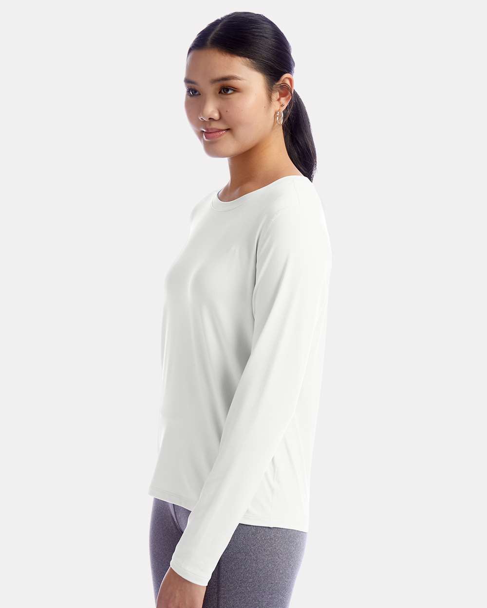 Champion-CHP140-Women's Sport Soft Touch Long Sleeve T-Shirt - Image 23