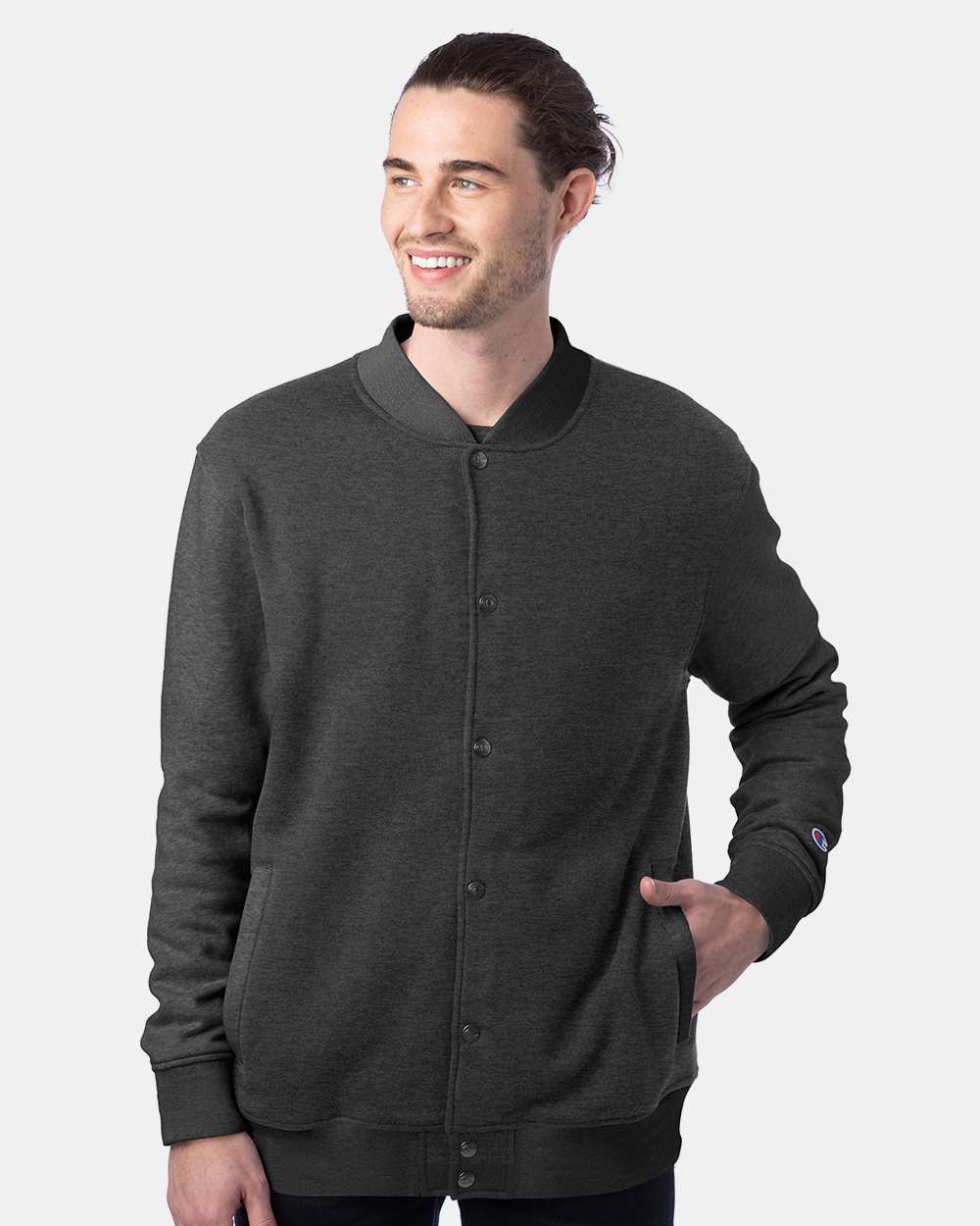 Champion-CO100-Unisex Bomber Jacket - Image 11