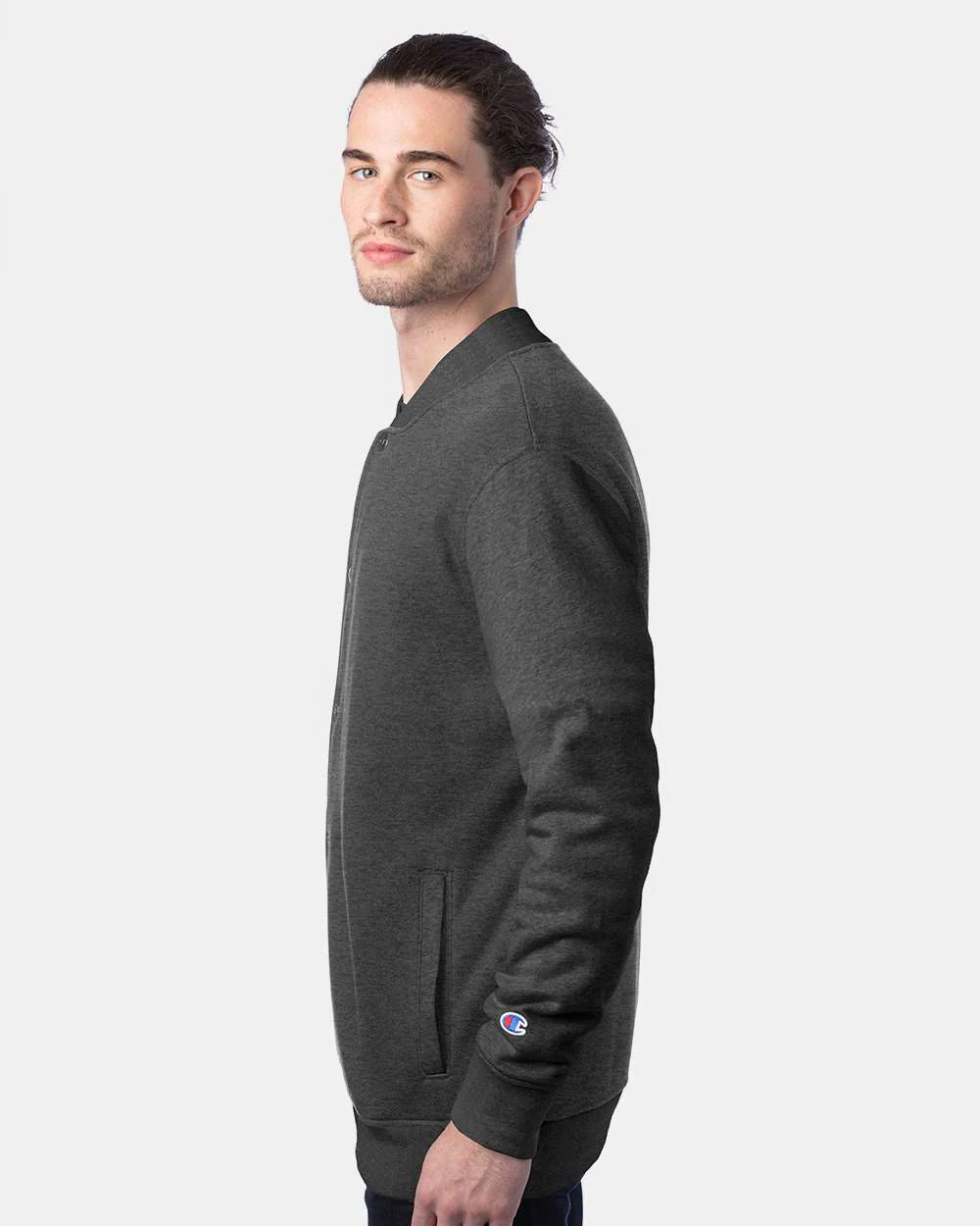 Champion-CO100-Unisex Bomber Jacket - Image 12