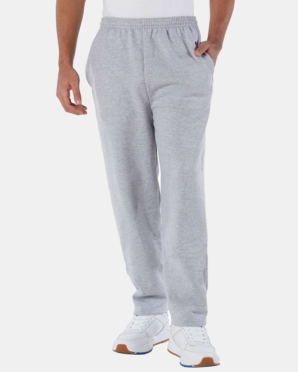Champion-P800-Powerblend® Open-Bottom Sweatpants with Pockets - Image 11