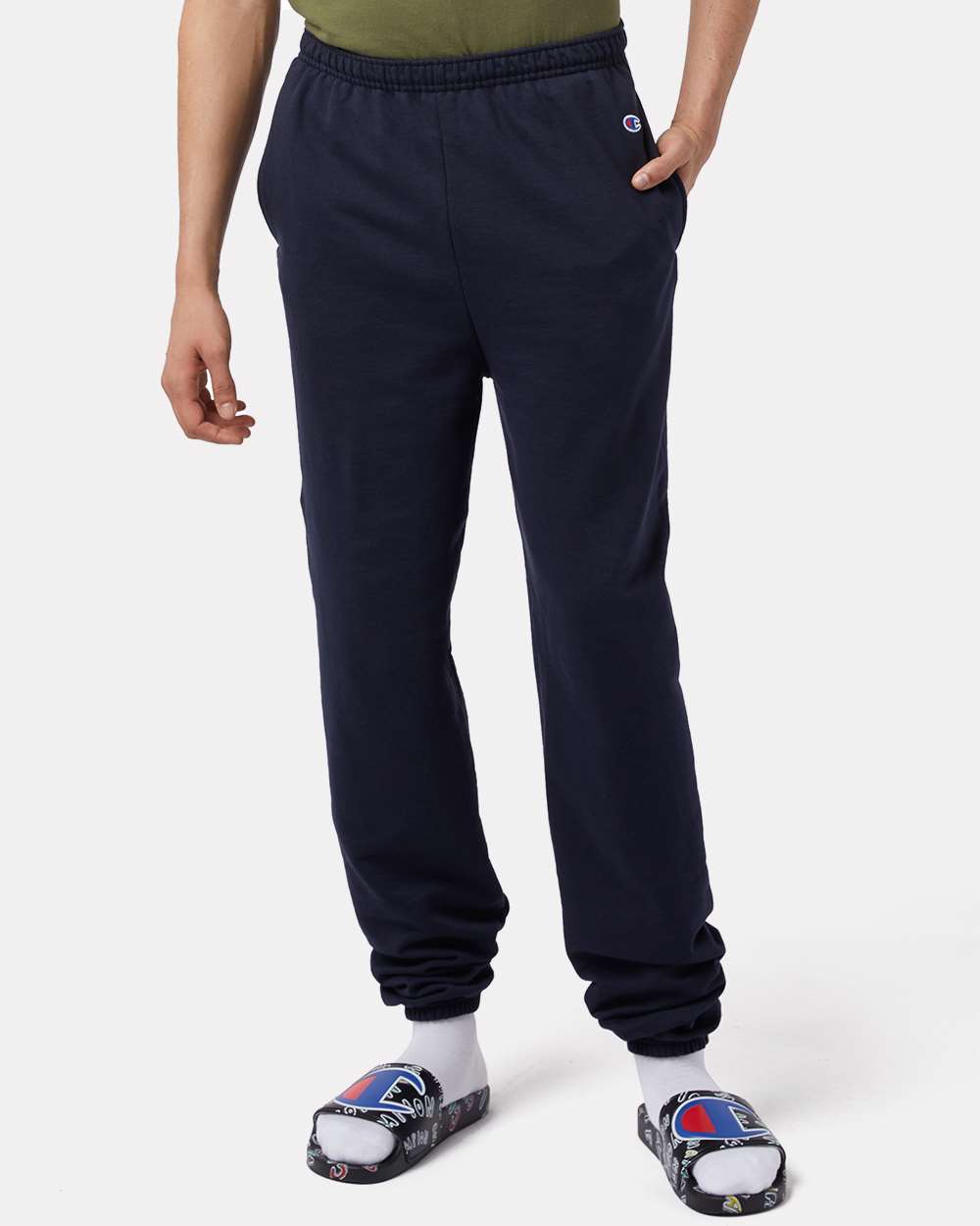 Champion-P950-Powerblend® Sweatpants with Pockets - Image 10