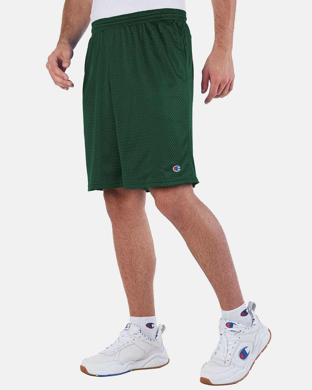 Champion-S162-Polyester Mesh 9" Shorts with Pockets - Image 5