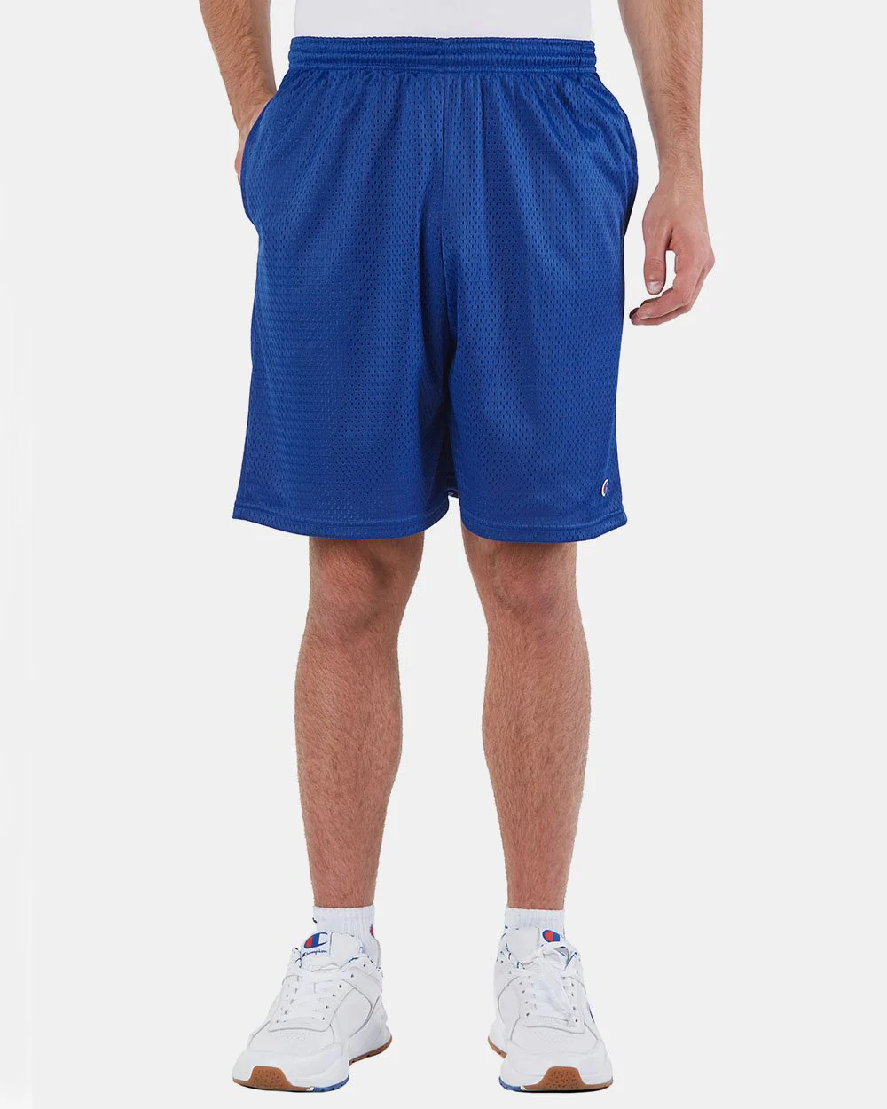 Champion-S162-Polyester Mesh 9" Shorts with Pockets - Image 7