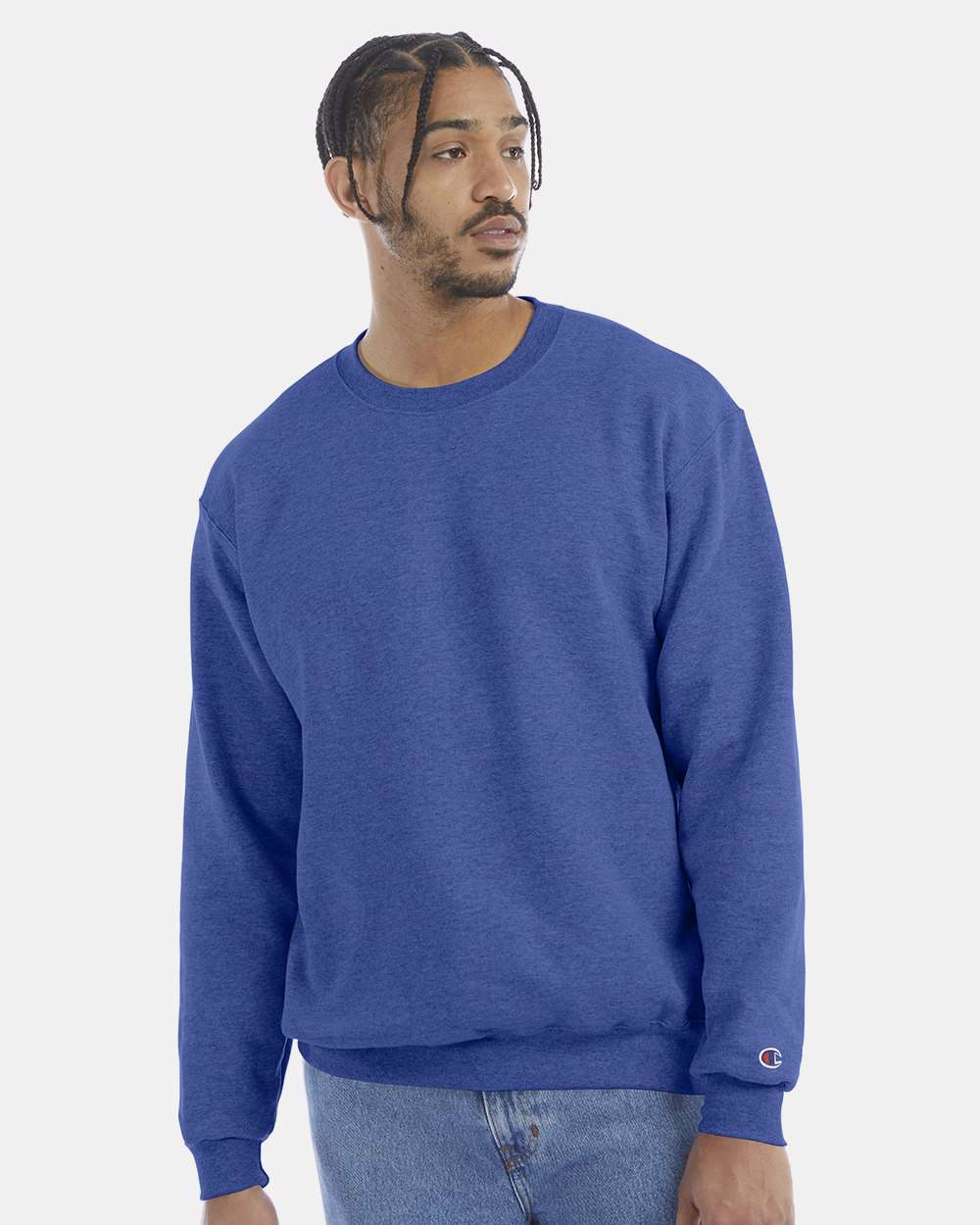 Champion-S600-Powerblend® Crewneck Sweatshirt - Image 100