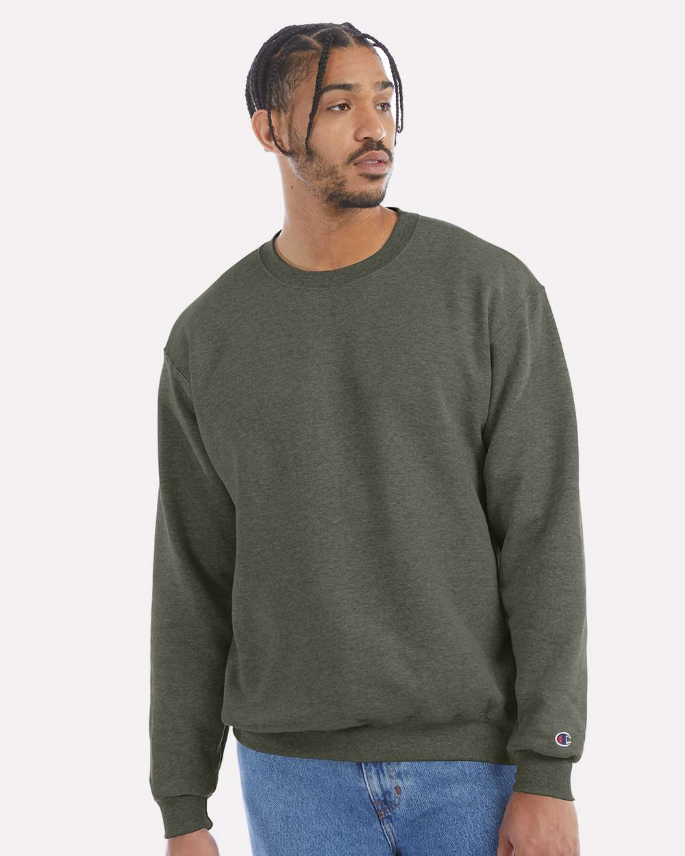 Champion-S600-Powerblend® Crewneck Sweatshirt - Image 33
