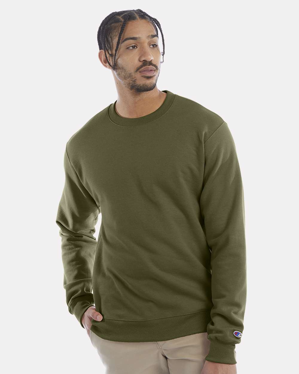 Champion-S600-Powerblend® Crewneck Sweatshirt - Image 39