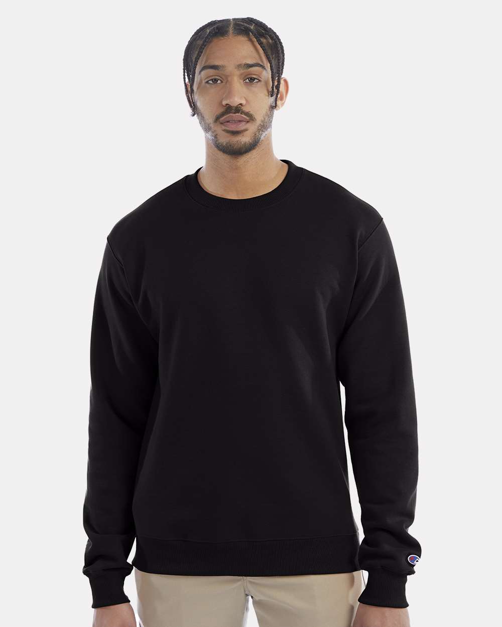 Champion-S600-Powerblend® Crewneck Sweatshirt - Image 4