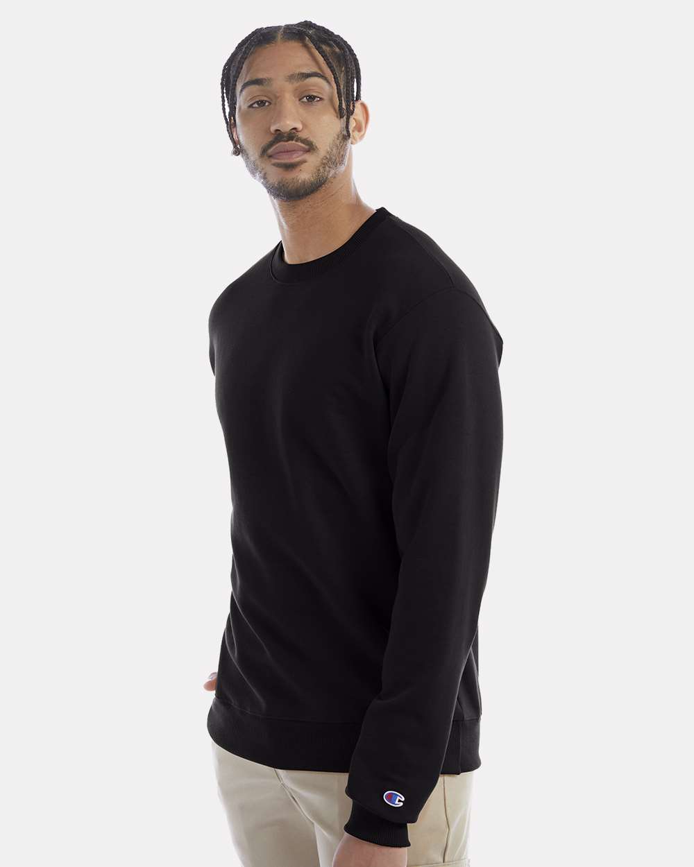Champion-S600-Powerblend® Crewneck Sweatshirt - Image 5