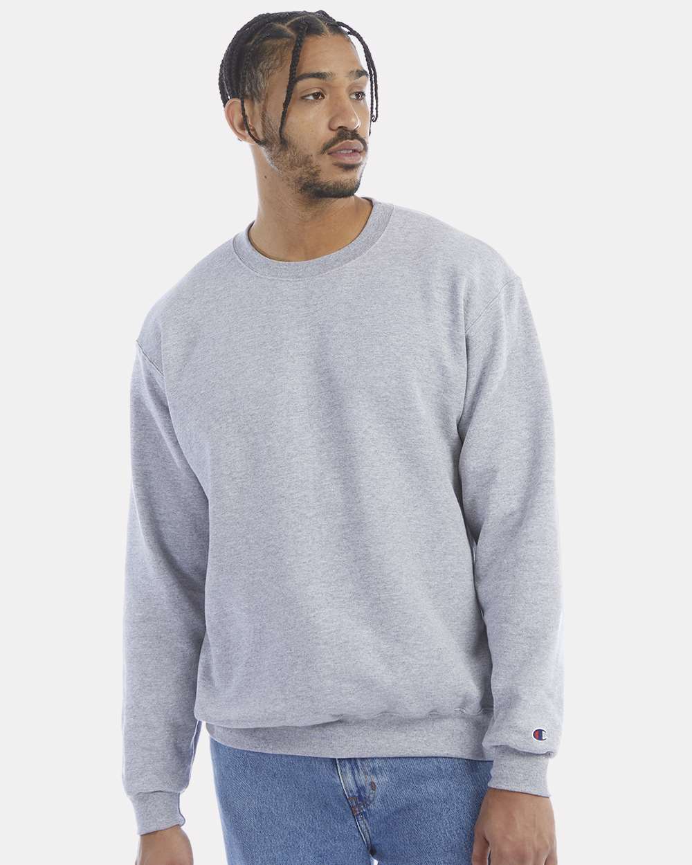 Champion-S600-Powerblend® Crewneck Sweatshirt - Image 58