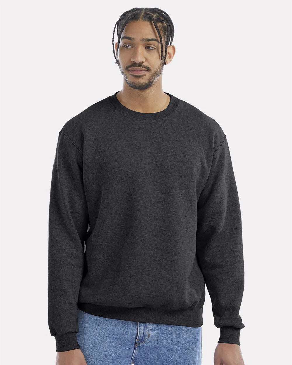 Champion-S600-Powerblend® Crewneck Sweatshirt - Image 7