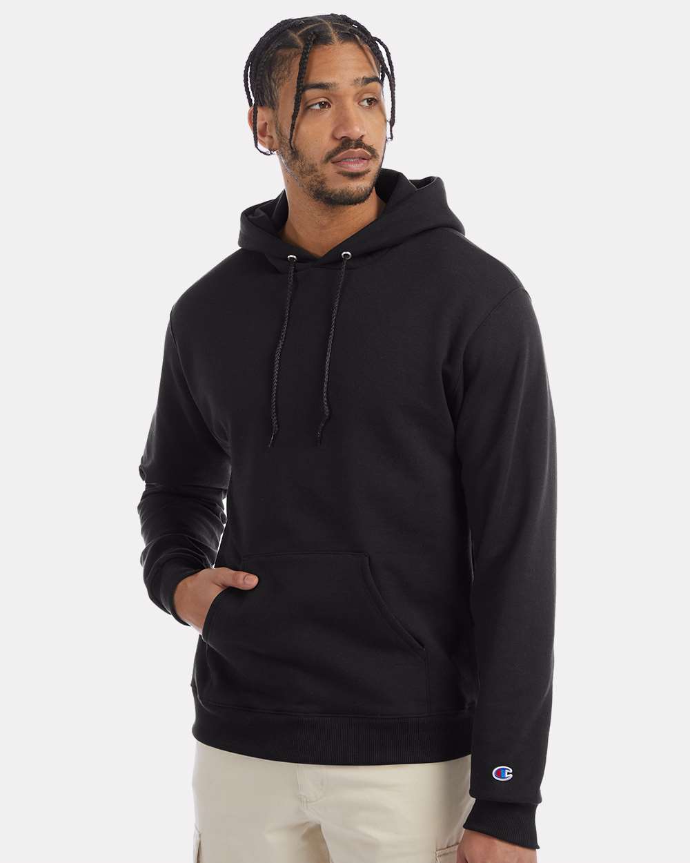 Champion-S700-Powerblend® Hooded Sweatshirt - Image 4