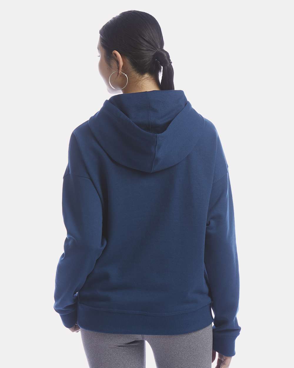 Champion-S760-Women's Powerblend® Hooded Sweatshirt - Image 13