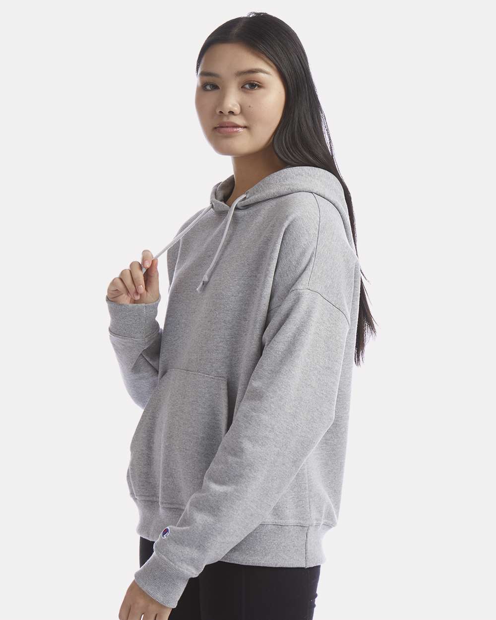 Champion-S760-Women's Powerblend® Hooded Sweatshirt - Image 18