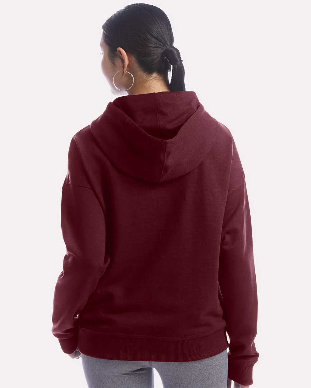 Champion-S760-Women's Powerblend® Hooded Sweatshirt - Image 25