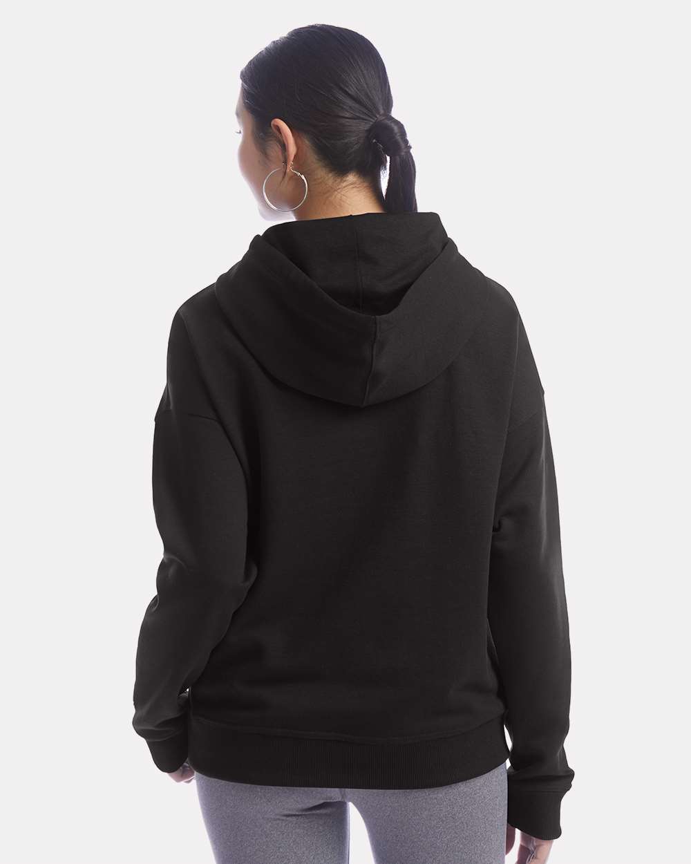 Champion-S760-Women's Powerblend® Hooded Sweatshirt - Image 6