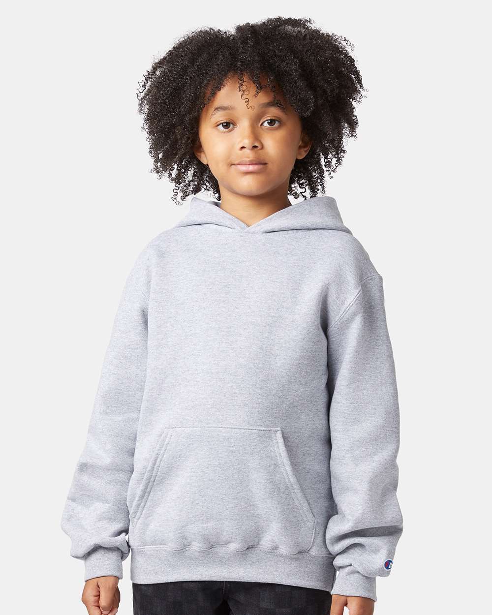 Champion-S790-Powerblend® Youth Hooded Sweatshirt - Image 11