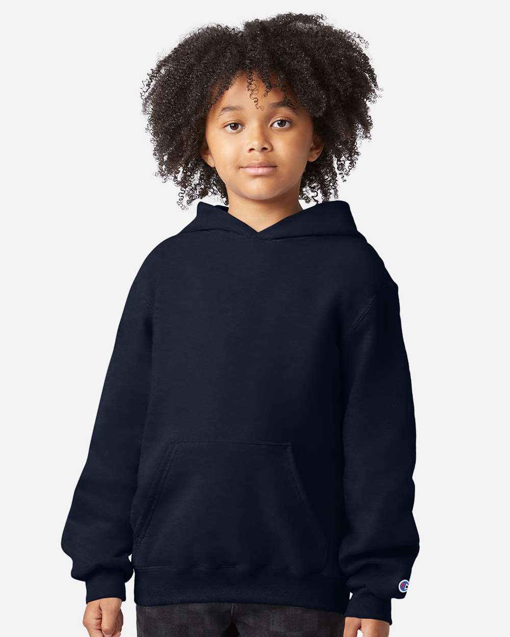 Champion-S790-Powerblend® Youth Hooded Sweatshirt - Image 16