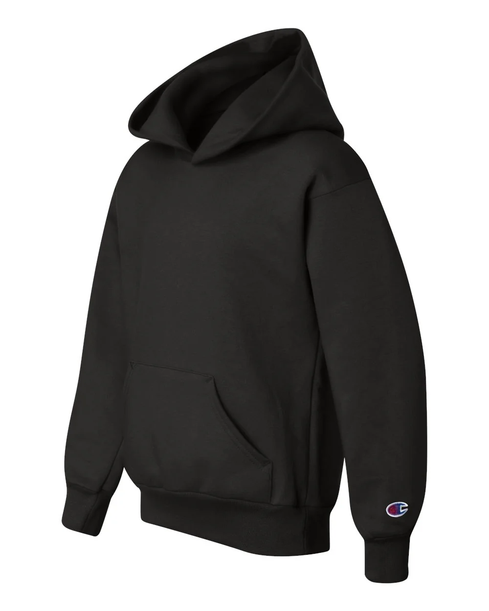 Champion-S790-Powerblend® Youth Hooded Sweatshirt - Image 3