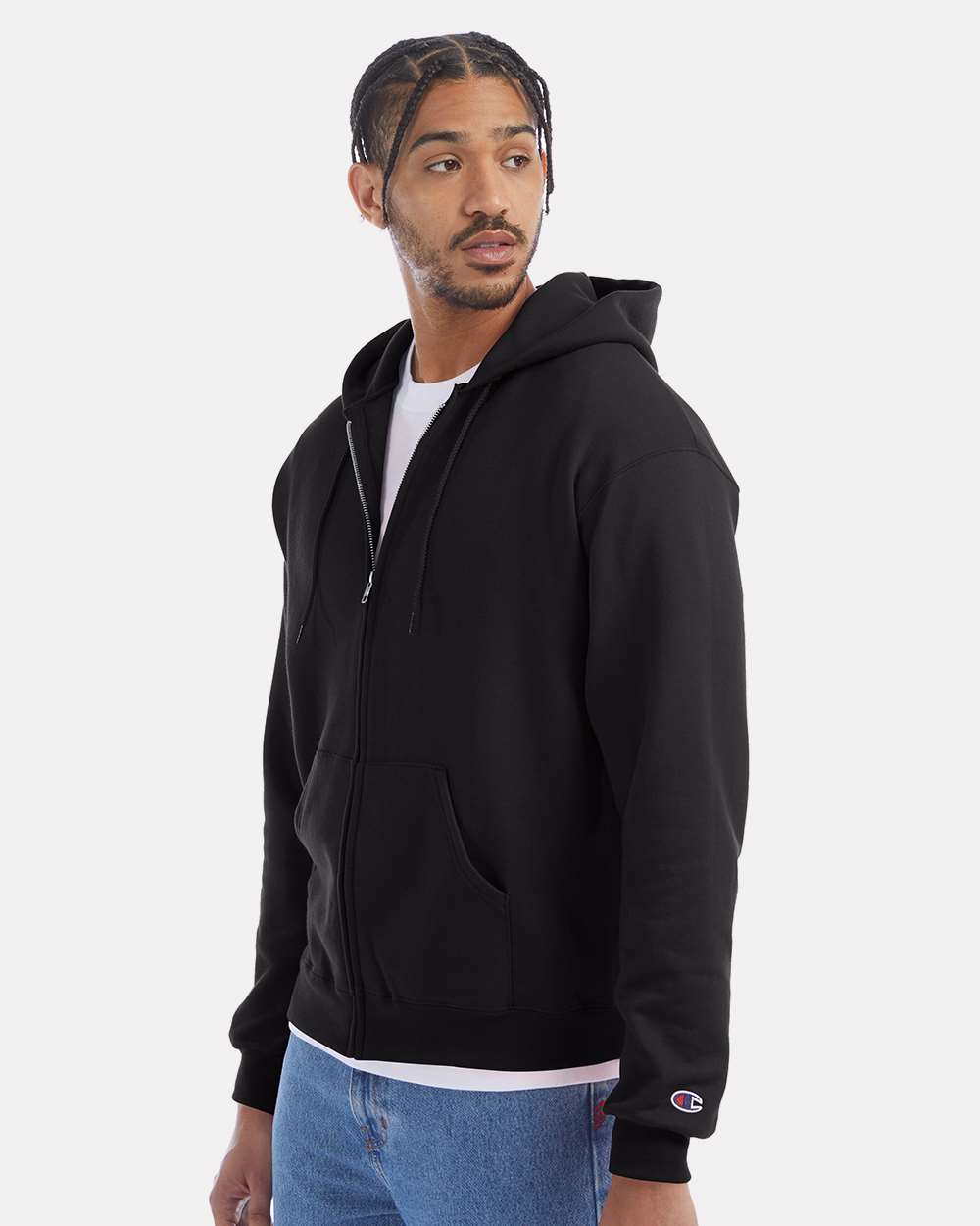 Champion-S800-Powerblend® Full-Zip Hooded Sweatshirt - Image 5