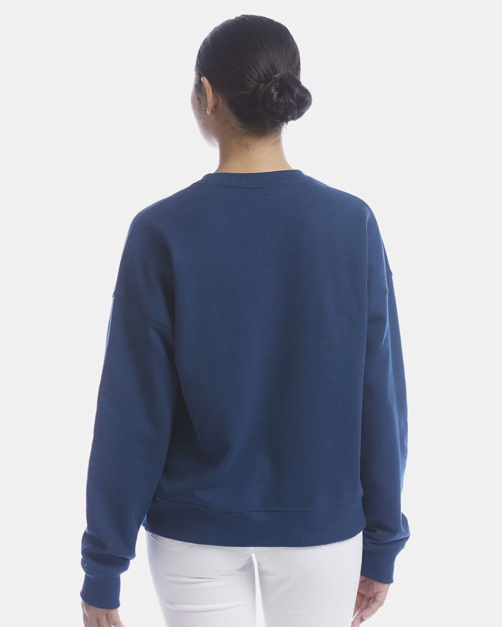 Champion-SL650-Powerblend® Women's Crewneck Sweatshirt - Image 13