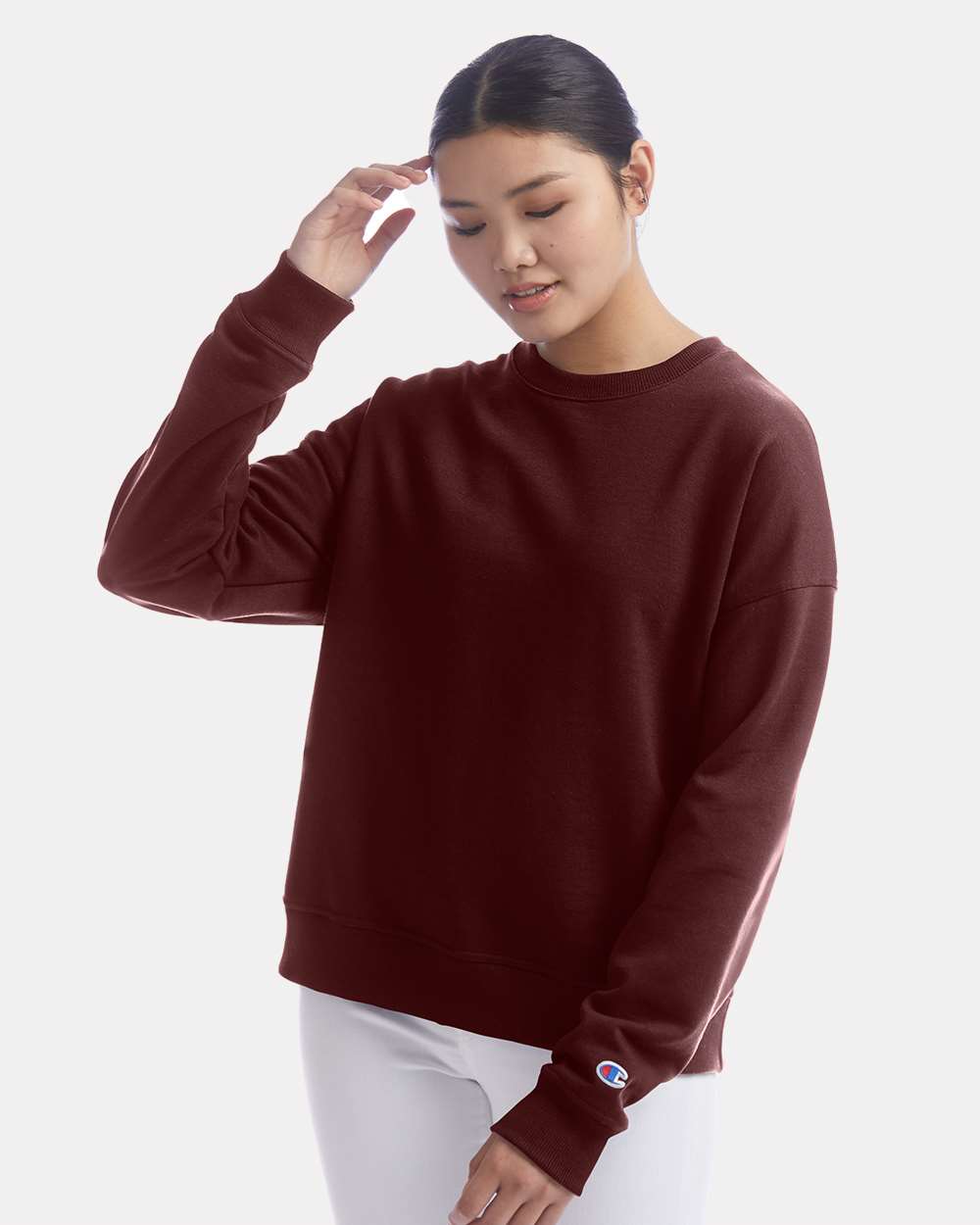 Champion-SL650-Powerblend® Women's Crewneck Sweatshirt - Image 23