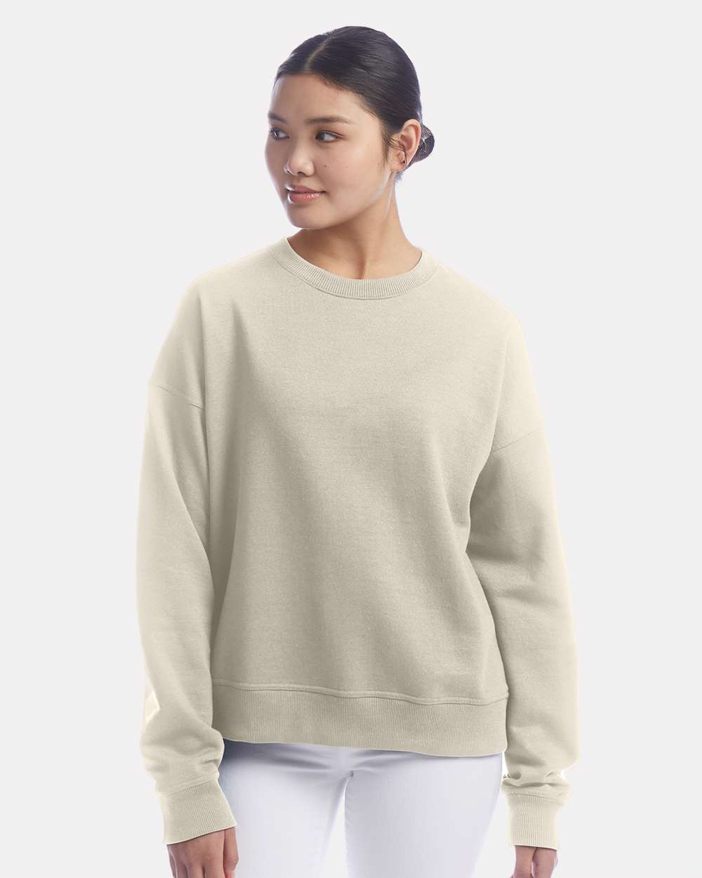 Champion-SL650-Powerblend® Women's Crewneck Sweatshirt - Image 29