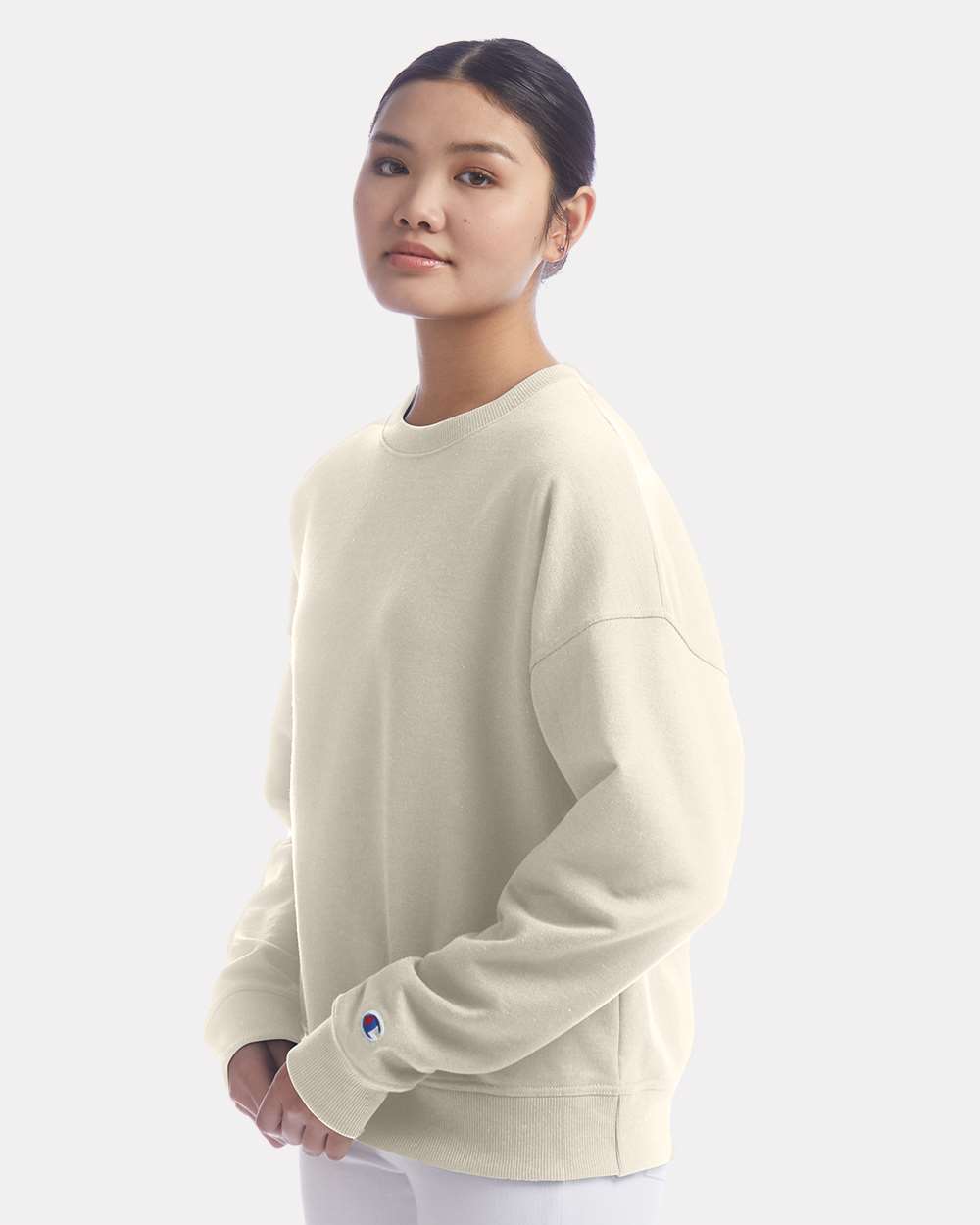 Champion-SL650-Powerblend® Women's Crewneck Sweatshirt - Image 30