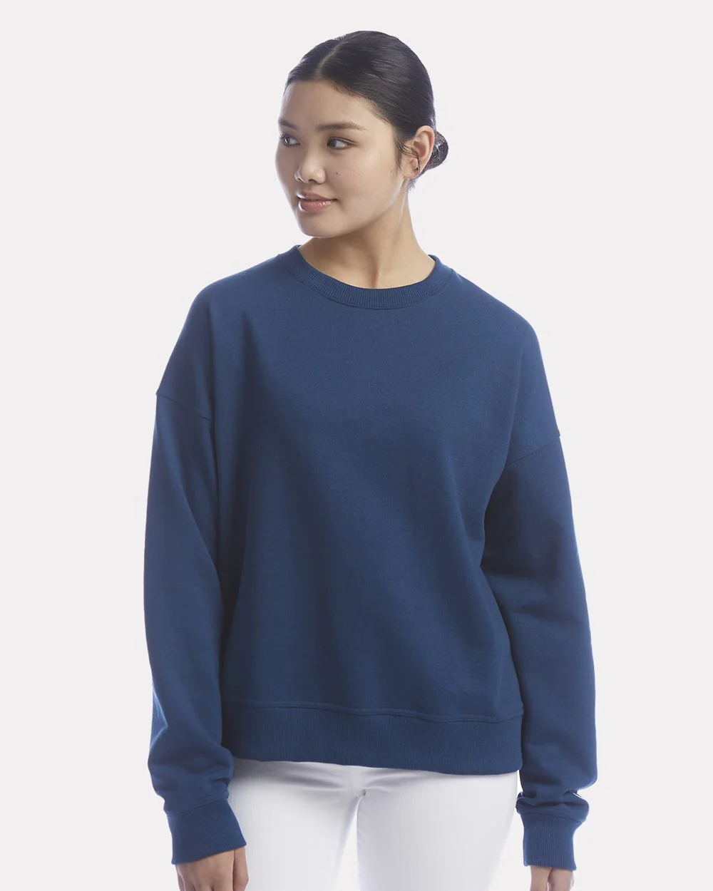 Champion-SL650-Powerblend® Women's Crewneck Sweatshirt - Image 7