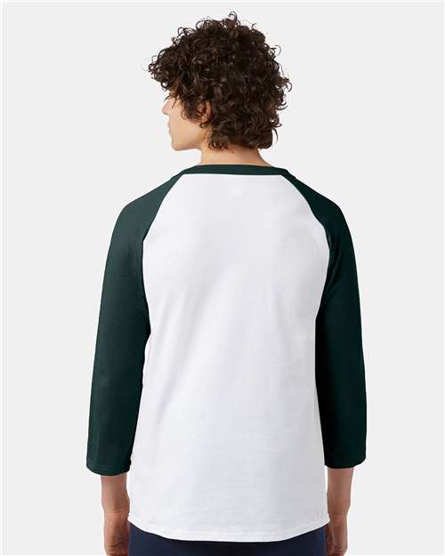 Champion-T137-Raglan Sleeve Baseball T-Shirt - Image 65